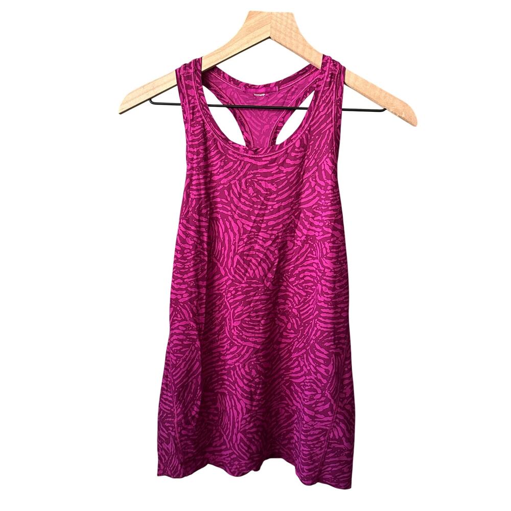 Athleta Ultimate Train Tank Top Medium Purple Pink